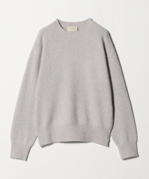 UNITED ARROWS / ユナイテッドアローズ ニット・セーター | フォックス ウール ラメ クルーネック ニット | 詳細9