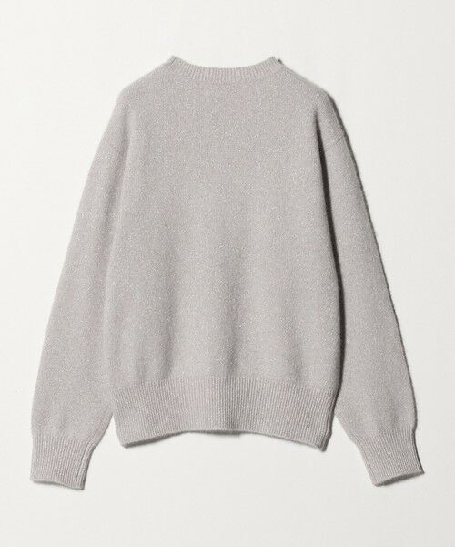 UNITED ARROWS / ユナイテッドアローズ ニット・セーター | フォックス ウール ラメ クルーネック ニット | 詳細10