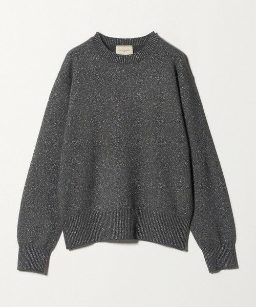 UNITED ARROWS / ユナイテッドアローズ ニット・セーター | フォックス ウール ラメ クルーネック ニット | 詳細18