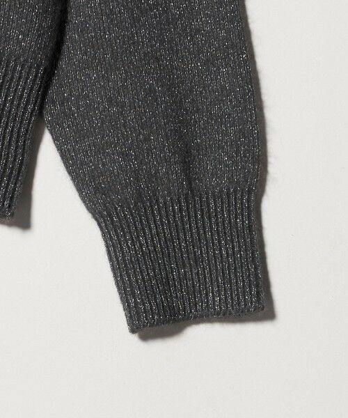 UNITED ARROWS / ユナイテッドアローズ ニット・セーター | フォックス ウール ラメ クルーネック ニット | 詳細21