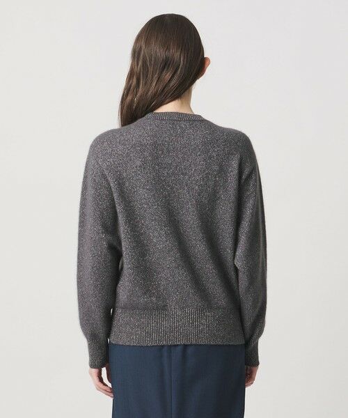 UNITED ARROWS / ユナイテッドアローズ ニット・セーター | フォックス ウール ラメ クルーネック ニット | 詳細17