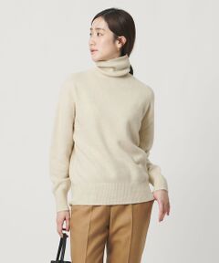 UNITED ARROWS / ユナイテッドアローズ ニット・セーター | フォックス ウール ラメ タートルネック ニット