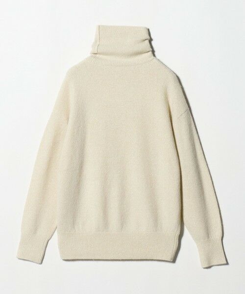UNITED ARROWS / ユナイテッドアローズ ニット・セーター | フォックス ウール ラメ タートルネック ニット | 詳細4