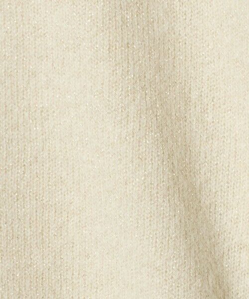 UNITED ARROWS / ユナイテッドアローズ ニット・セーター | フォックス ウール ラメ タートルネック ニット | 詳細6