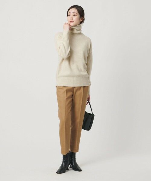 UNITED ARROWS / ユナイテッドアローズ ニット・セーター | フォックス ウール ラメ タートルネック ニット | 詳細2