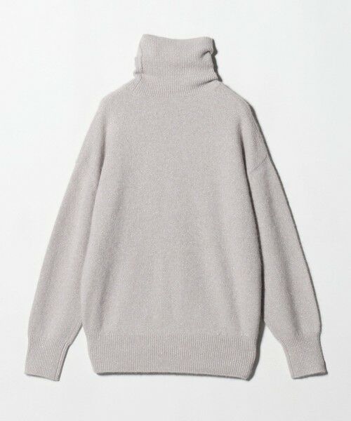 UNITED ARROWS / ユナイテッドアローズ ニット・セーター | フォックス ウール ラメ タートルネック ニット | 詳細11
