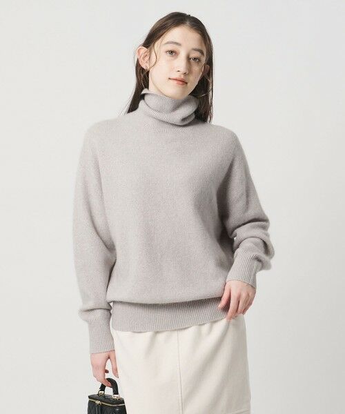 UNITED ARROWS / ユナイテッドアローズ ニット・セーター | フォックス ウール ラメ タートルネック ニット | 詳細8