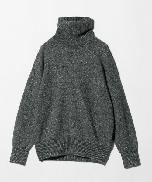 UNITED ARROWS / ユナイテッドアローズ ニット・セーター | フォックス ウール ラメ タートルネック ニット | 詳細21