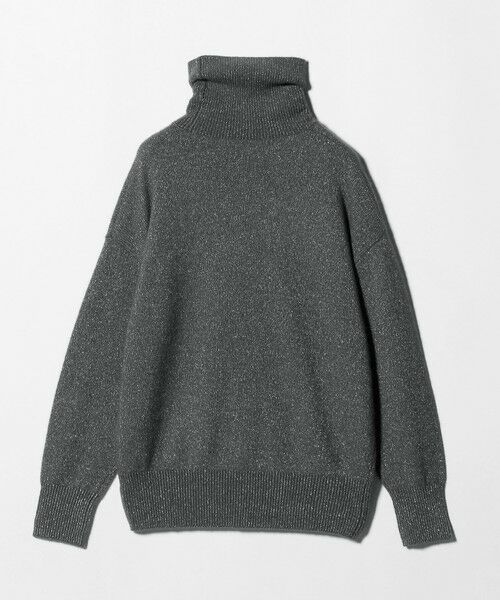 UNITED ARROWS / ユナイテッドアローズ ニット・セーター | フォックス ウール ラメ タートルネック ニット | 詳細22