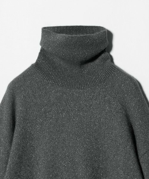 UNITED ARROWS / ユナイテッドアローズ ニット・セーター | フォックス ウール ラメ タートルネック ニット | 詳細23
