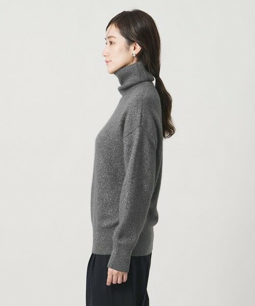 UNITED ARROWS / ユナイテッドアローズ ニット・セーター | フォックス ウール ラメ タートルネック ニット | 詳細19