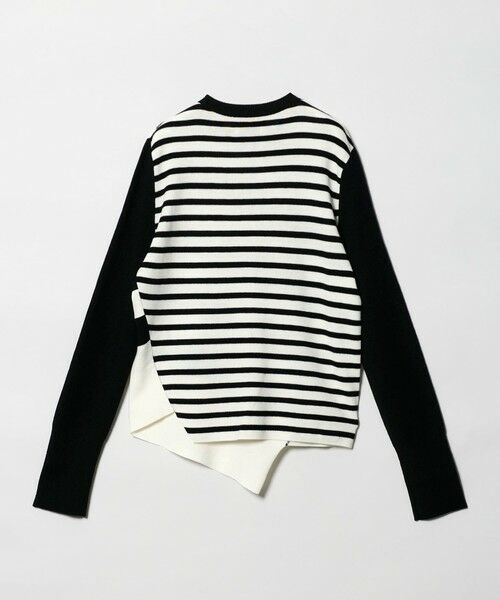 UNITED ARROWS / ユナイテッドアローズ ニット・セーター | イレギュラー ボーダー ロングスリーブ ニット | 詳細8