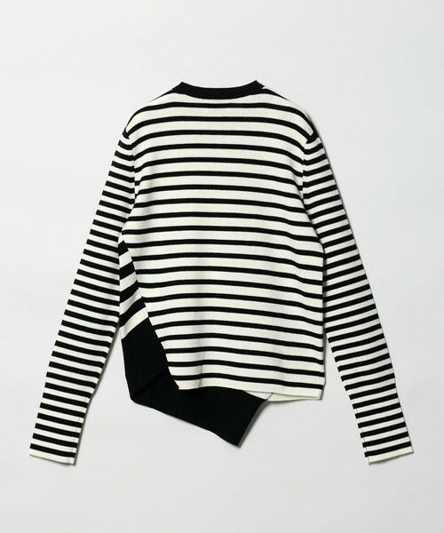 UNITED ARROWS / ユナイテッドアローズ ニット・セーター | イレギュラー ボーダー ロングスリーブ ニット | 詳細16