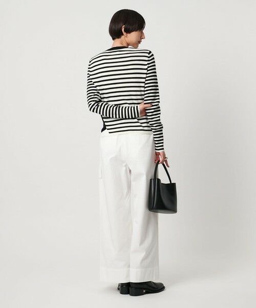 UNITED ARROWS / ユナイテッドアローズ ニット・セーター | イレギュラー ボーダー ロングスリーブ ニット | 詳細14