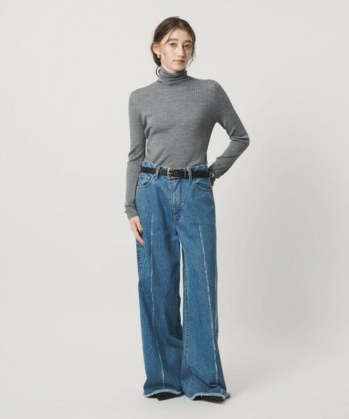 UNITED ARROWS / ユナイテッドアローズ ニット・セーター | リブ タートルネック ニット | 詳細15