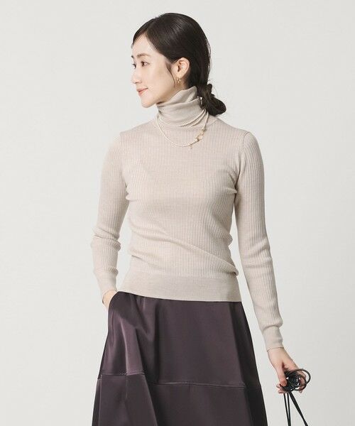 UNITED ARROWS / ユナイテッドアローズ ニット・セーター | リブ タートルネック ニット | 詳細21