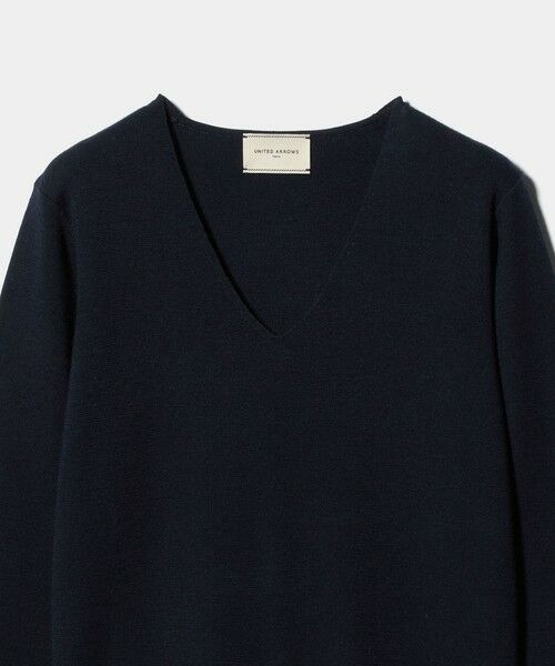 UNITED ARROWS / ユナイテッドアローズ ニット・セーター | フルニードル Vネック ニット | 詳細25