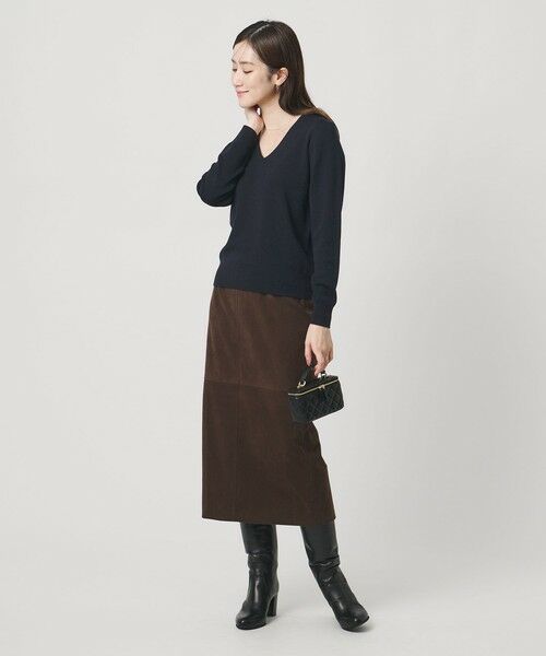 UNITED ARROWS / ユナイテッドアローズ ニット・セーター | フルニードル Vネック ニット | 詳細18