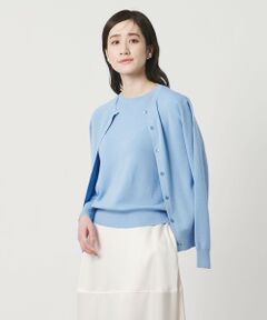 UNITED ARROWS / ユナイテッドアローズ ニット・セーター | フルニードル クルーネック ニット
