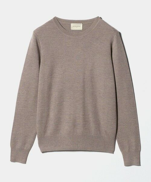 UNITED ARROWS / ユナイテッドアローズ ニット・セーター | フルニードル クルーネック ニット | 詳細4