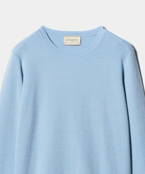 UNITED ARROWS / ユナイテッドアローズ ニット・セーター | フルニードル クルーネック ニット | 詳細12