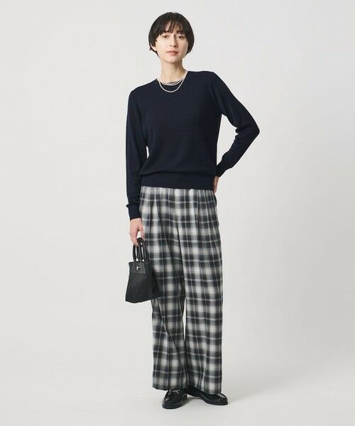 UNITED ARROWS / ユナイテッドアローズ ニット・セーター | フルニードル クルーネック ニット | 詳細19