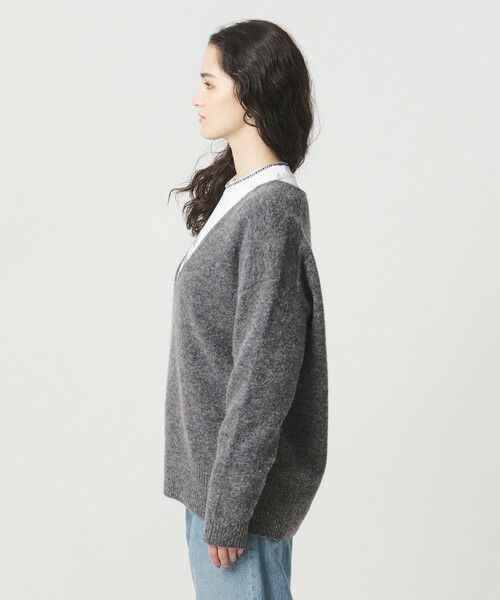 UNITED ARROWS / ユナイテッドアローズ ニット・セーター | ディープ Vネック プルオーバー ニット | 詳細4