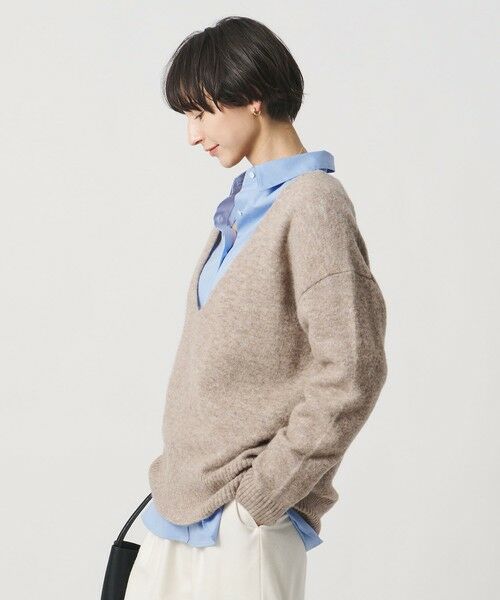 UNITED ARROWS / ユナイテッドアローズ ニット・セーター | ディープ Vネック プルオーバー ニット | 詳細14