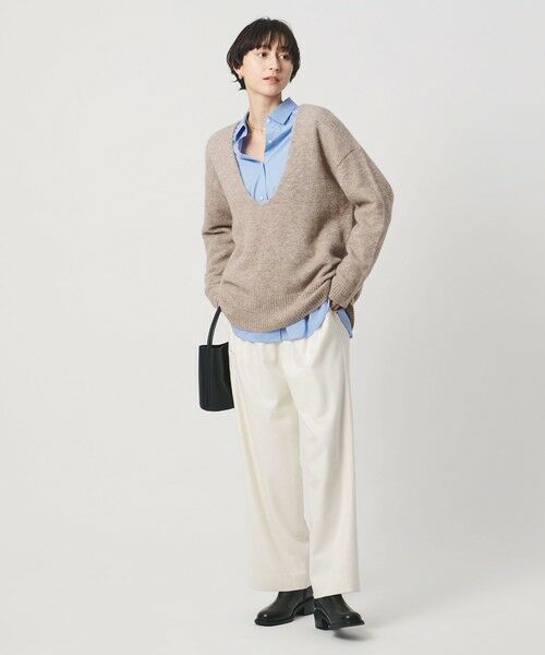 UNITED ARROWS / ユナイテッドアローズ ニット・セーター | ディープ Vネック プルオーバー ニット | 詳細15