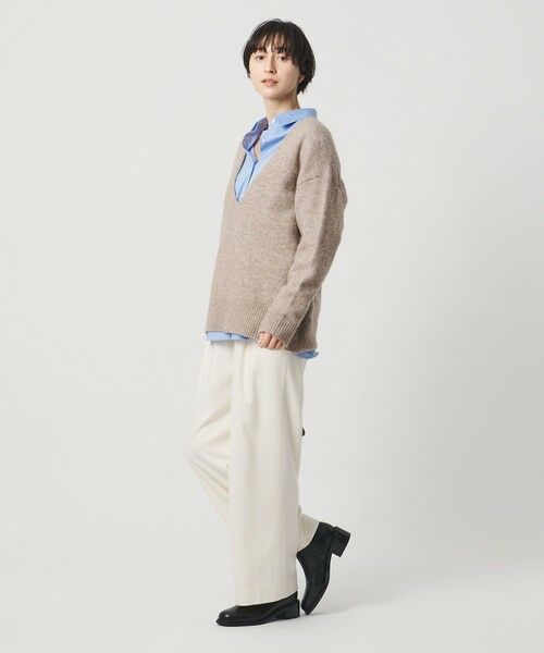 UNITED ARROWS / ユナイテッドアローズ ニット・セーター | ディープ Vネック プルオーバー ニット | 詳細16