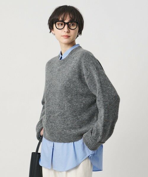 UNITED ARROWS / ユナイテッドアローズ ニット・セーター | ワイドスリーブ プルオーバーニット | 詳細1