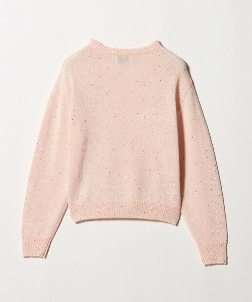 UNITED ARROWS / ユナイテッドアローズ ニット・セーター | フラワー スパンコール クルーネック ニット | 詳細22