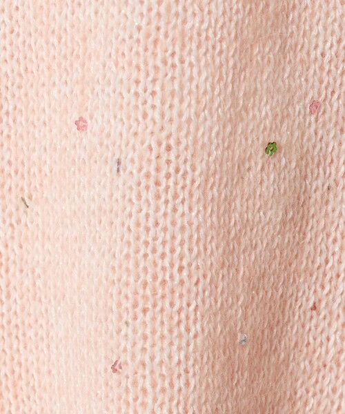 UNITED ARROWS / ユナイテッドアローズ ニット・セーター | フラワー スパンコール クルーネック ニット | 詳細24