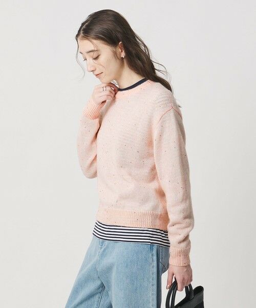 UNITED ARROWS / ユナイテッドアローズ ニット・セーター | フラワー スパンコール クルーネック ニット | 詳細19