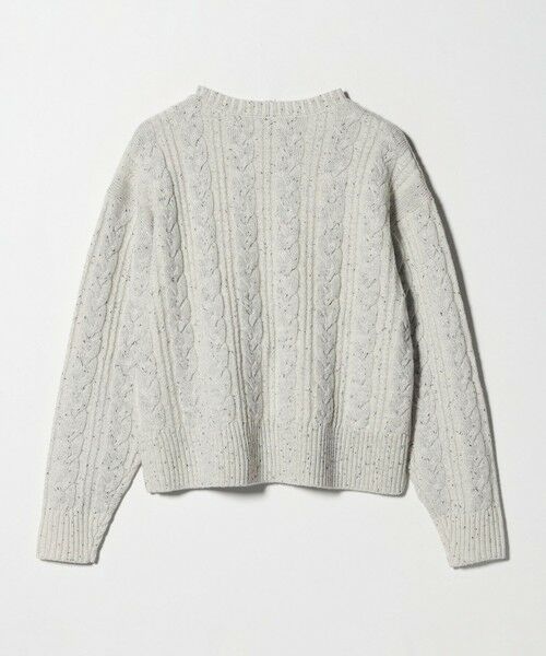 UNITED ARROWS / ユナイテッドアローズ ニット・セーター | ミックス カラー ケーブル プルオーバー ニット | 詳細4