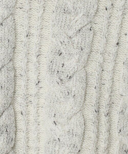 UNITED ARROWS / ユナイテッドアローズ ニット・セーター | ミックス カラー ケーブル プルオーバー ニット | 詳細6
