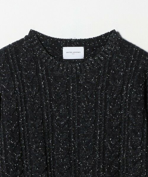 UNITED ARROWS / ユナイテッドアローズ ニット・セーター | ミックス カラー ケーブル プルオーバー ニット | 詳細11