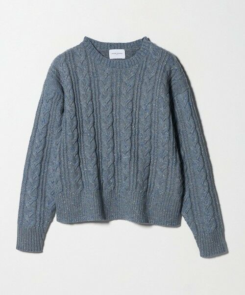 UNITED ARROWS / ユナイテッドアローズ ニット・セーター | ミックス カラー ケーブル プルオーバー ニット | 詳細18