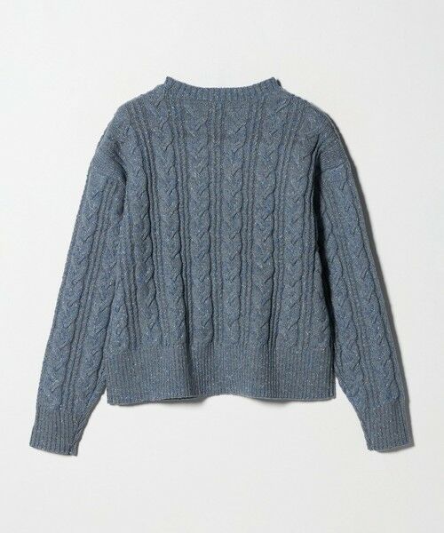 UNITED ARROWS / ユナイテッドアローズ ニット・セーター | ミックス カラー ケーブル プルオーバー ニット | 詳細19