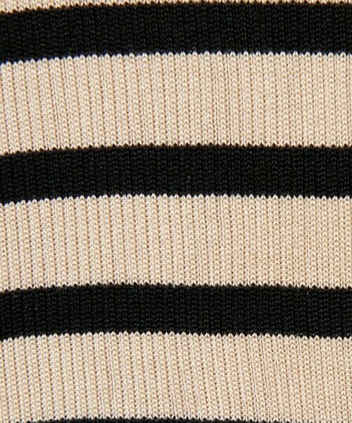 UNITED ARROWS / ユナイテッドアローズ ニット・セーター | リブ ボーダー タートル ニット | 詳細17