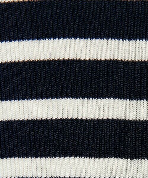 UNITED ARROWS / ユナイテッドアローズ ニット・セーター | リブ ボーダー タートル ニット | 詳細25