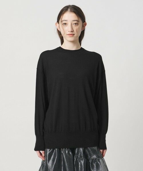 UNITED ARROWS / ユナイテッドアローズ ニット・セーター | 18G ウール クルーネック ニット ‐ウォッシャブル‐ | 詳細3