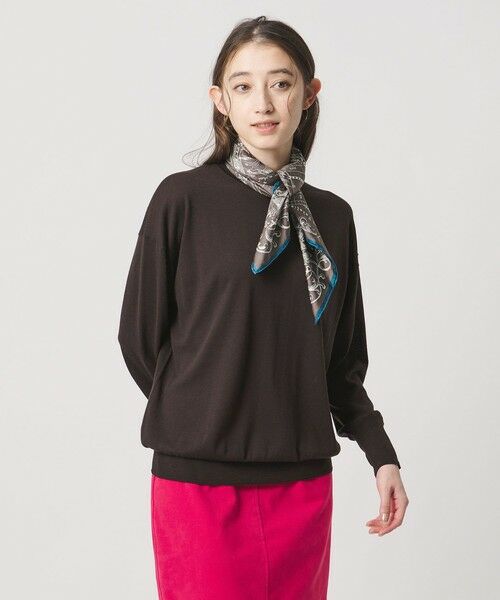 UNITED ARROWS / ユナイテッドアローズ ニット・セーター | 18G ウール クルーネック ニット ‐ウォッシャブル‐ | 詳細16