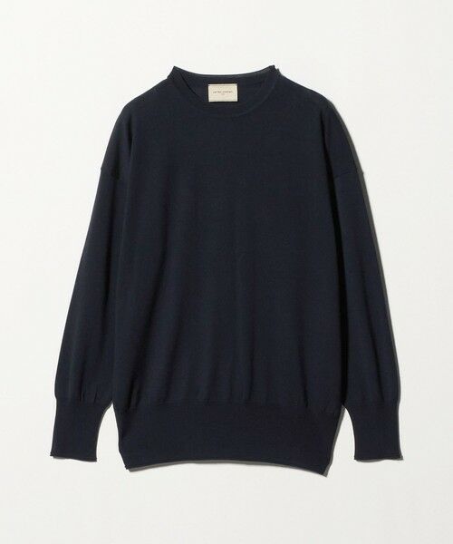 UNITED ARROWS/ユナイテッドアローズ 18G ウール クルーネック ニット ‐ウォッシャブル‐ NAVY FREE UNITED ARROWS/ユナイテッドアローズ 18G ウール クルーネック ニット ‐ウォッシャブル‐ NAVY FREE