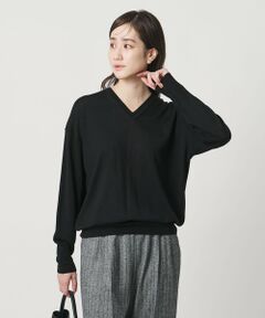 UNITED ARROWS / ユナイテッドアローズ ニット・セーター | 18G ウール Vネック ニット ‐ウォッシャブル‐