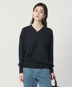 UNITED ARROWS / ユナイテッドアローズ ニット・セーター | 18G ウール Vネック ニット ‐ウォッシャブル‐