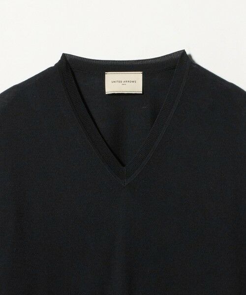 UNITED ARROWS / ユナイテッドアローズ ニット・セーター | 18G ウール Vネック ニット ‐ウォッシャブル‐ | 詳細5