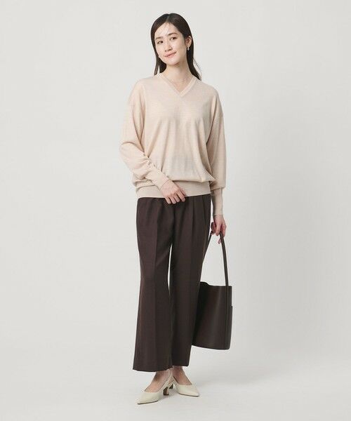 UNITED ARROWS / ユナイテッドアローズ ニット・セーター | 18G ウール Vネック ニット ‐ウォッシャブル‐ | 詳細8