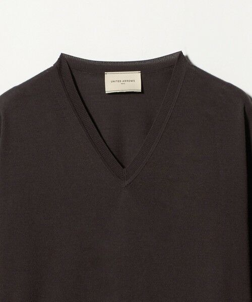 UNITED ARROWS / ユナイテッドアローズ ニット・セーター | 18G ウール Vネック ニット ‐ウォッシャブル‐ | 詳細17
