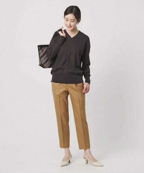 UNITED ARROWS / ユナイテッドアローズ ニット・セーター | 18G ウール Vネック ニット ‐ウォッシャブル‐ | 詳細14